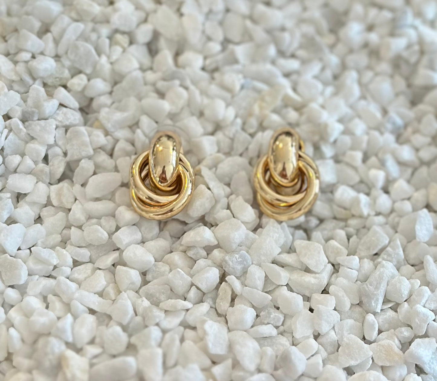 Paris Knot Drop Earrings