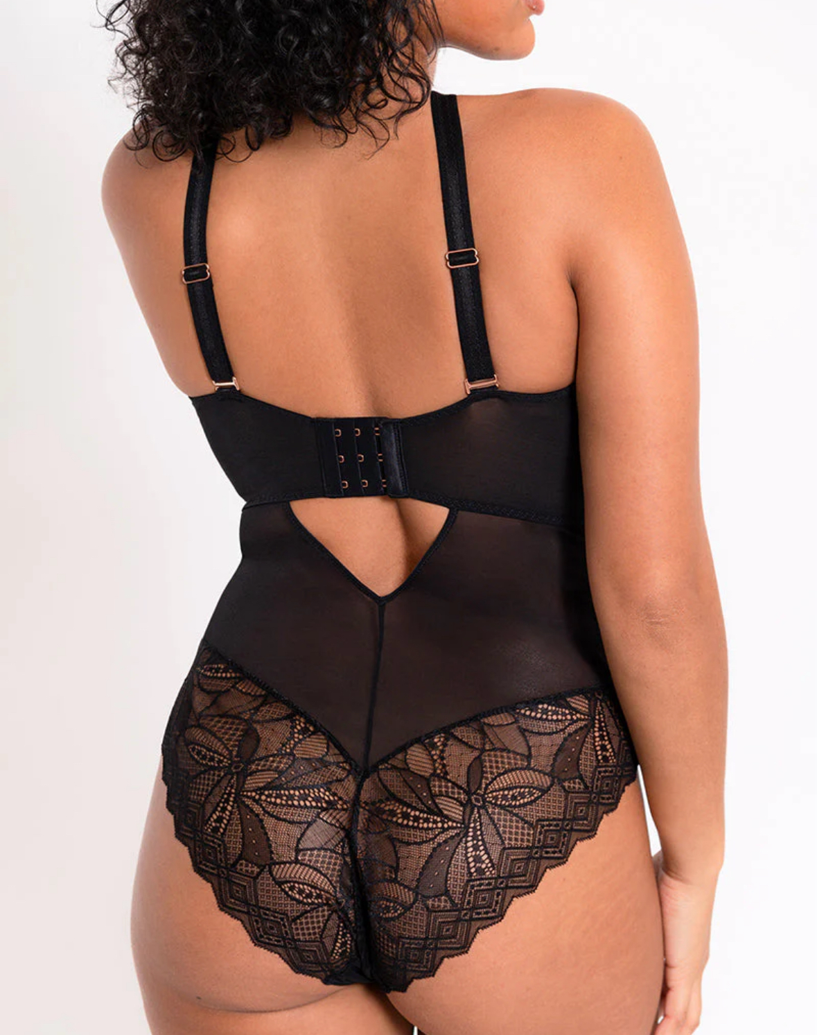 Scantilly Opulence Stretch Lace Bodysuit