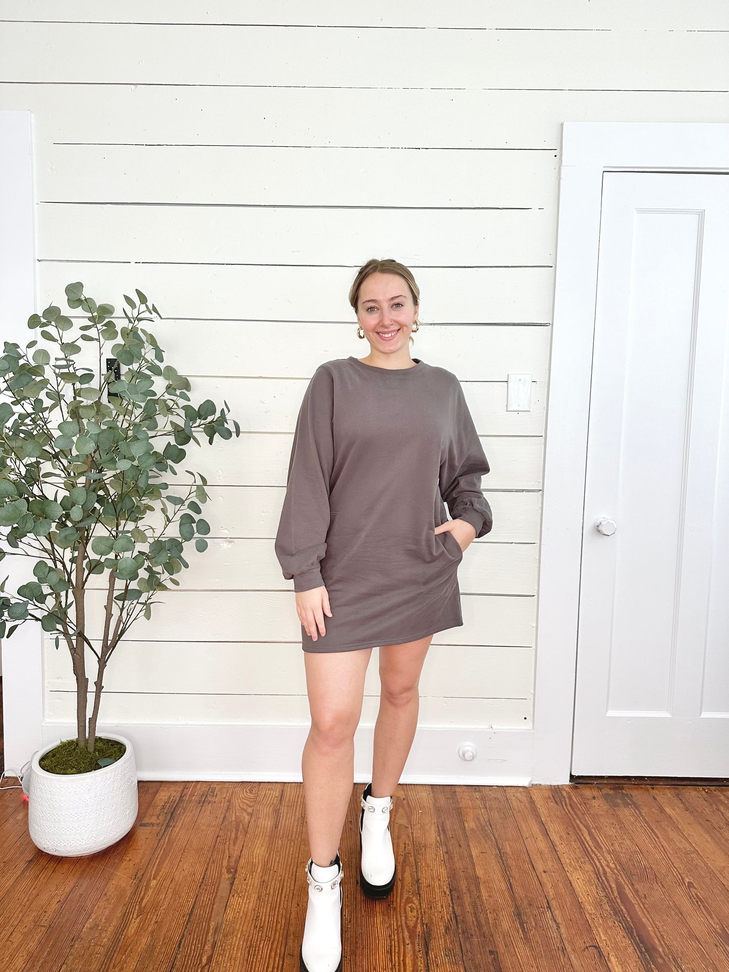 Genevieve Sweatshirt Dress