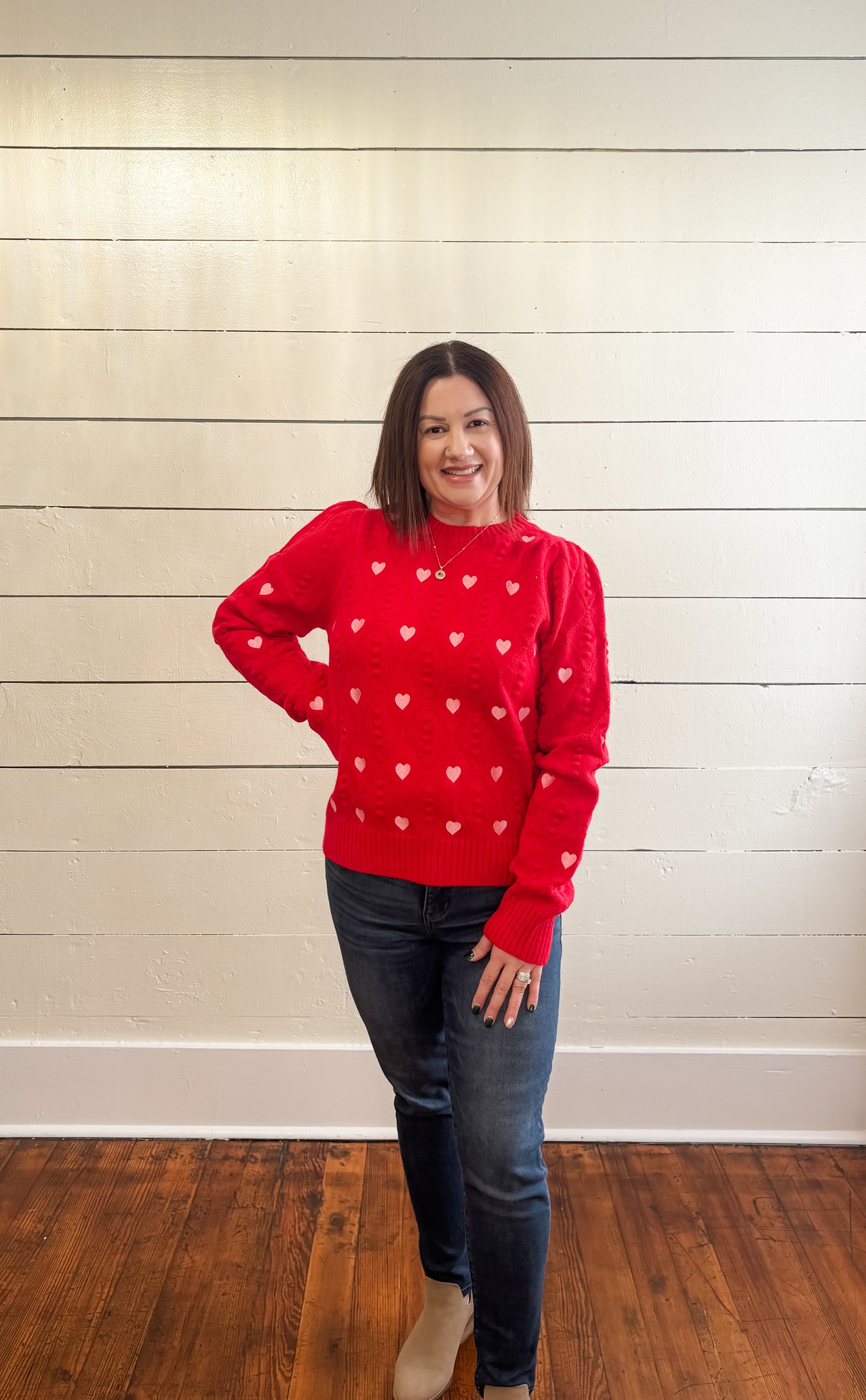 Madelyn Heart Sweater