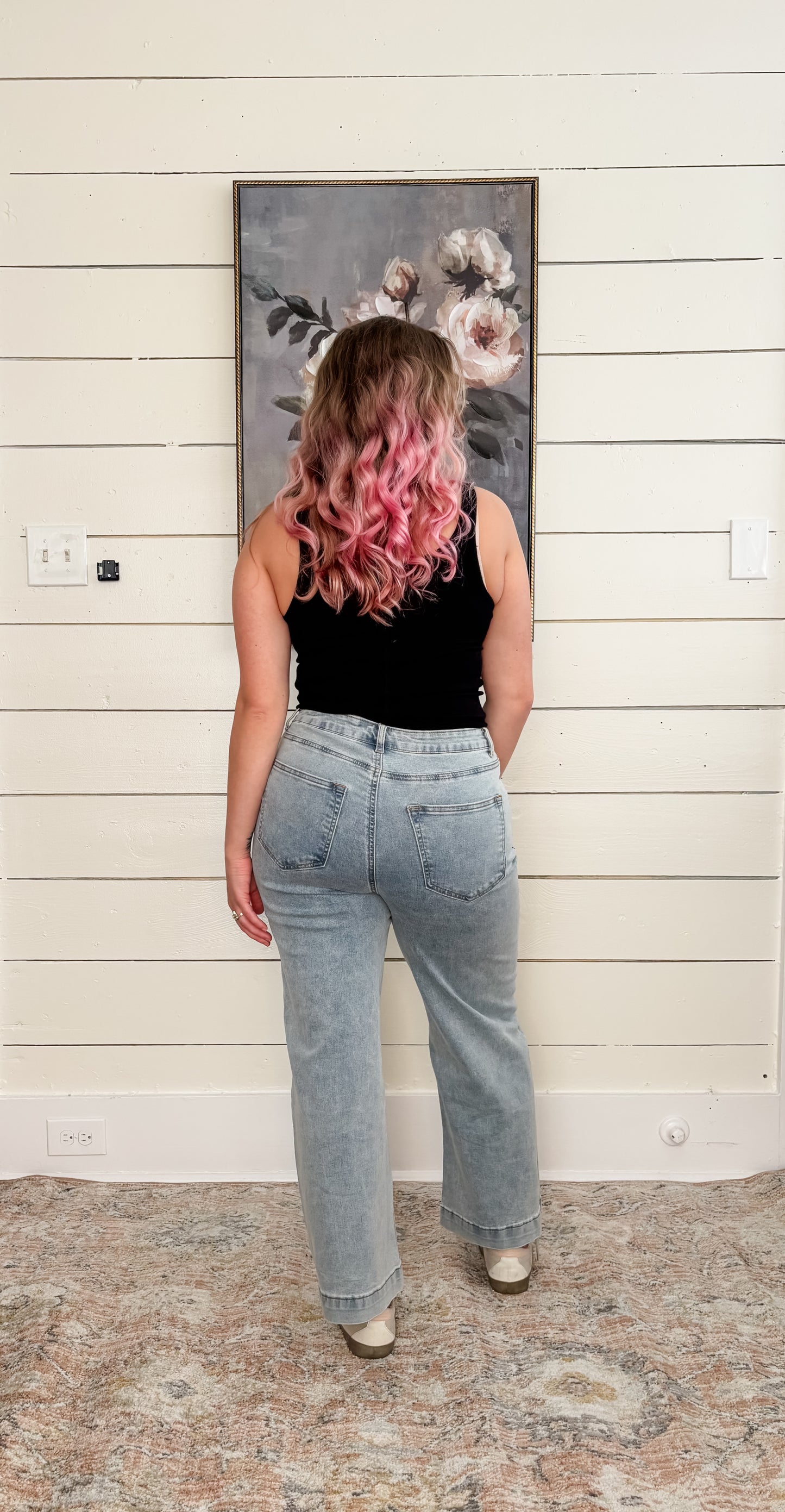 Harper Flare Crop Jeans